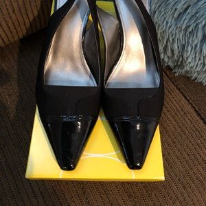 Sling backs. 2 inch heels.